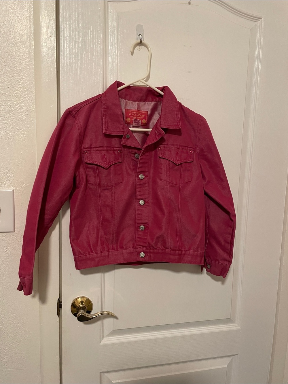Place jeans Girls' Pink Denim Jacket